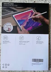 2 Pack Paper-Feel Screen Protector for iPad Air 11 Inch M2 2024, Write and Dr...