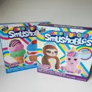 2 Kits Make Your Own Smushables Sloth Unicorn Cupcake Ice Cream Cone Soft Foam