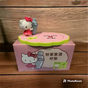 清心福全 SANRIO 三麗鷗 Hello Kitty 凱蒂貓 限版 限量 造型杯墊
