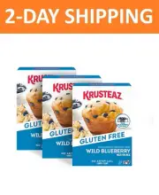 Krusteaz Gluten Free Wild Blueberry Muffin Mix, 15.7 oz., 3 pk.
