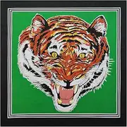 [generic] 21'' Cool Pattern Bandana Head Scarf for Women Male Square Turbans Head Scarf Colorful Head Wrap