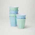Barel Designs Classic "Frost" Melamine Tumblers 200mL - Set of 6 Picnic Cups