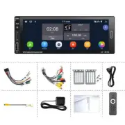 Single Din Car Radio Stereo Touch Screen GPS Navigation Carplay Android Player (for: Porsche)
