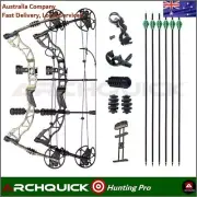 ARCHQUICK Compound Bow RH 30-65lbs Adjustable For Archery Target Hunting