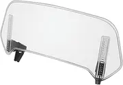 Windscreens & Parts For NC750X For NC750S For NC700X For NC700S For Integra750 For CTX700 Universal Motorcycle Windshield Extension Adjustable Spoiler Deflector Wind Deflector Screen (Size : Large Tr