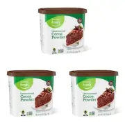 , Unsweetened Cocoa Powder, 8 Oz (Pack of 3)