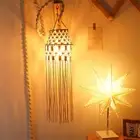 Bohemian Lamps Shade Boho Hanging Pendant Light Cover for Corner Bathroom