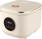 Rice Cooker Multifunctional Non-Stick Rice Cooker, 5 Litre Capacity, Intelligent Reservation, Non-Stick Coating Inner Pot, Easy to Clean, Can Cook Oatmeal, White Rice