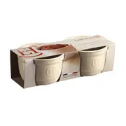 2pc Emile Henry 9cm Ceramic Ramekin Set Dessert/Creme Brulee Baking Dish Clay