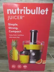 Nutribullet Juicer 800W, 27oz Juice Pitcher 2-Speed Electric Juicer Gray