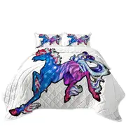 USA Flag Festive Horse Coverlet
