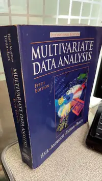 在飛比找露天拍賣優惠-Multivariate Data Analysis 5/e