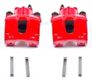 Power Stop for 06-10 Jeep Commander Rear Red Calipers w/o Brackets - Pair - psbS (for: Jeep)