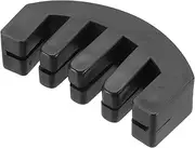 uxcell Violin Mute, Rubber 3/4 4/4 Practice Violin Mute Full Size,Claw Style, Violin Practice Mute Practice Mute Set Black for Musical String Instrument
