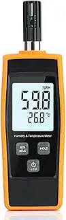 Lyaciomn Inductive Digital Indoor and Outdoor Thermometer and Hygrometer Measurement Range 0-100% RH,-20-80℃