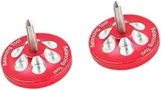 2 Pack High Performance Chassis Vehicle Weight Balancing Tool Flat Frame for Recreational Trucks Parts, red