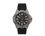 Timex Expedition North Ridge 41mm Silicone Strap Titanium/Black Watch TW2V40600