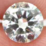 Round Cut Diamond Natural Loose G/SI1 Certified Enhanced Polished 0.80 Carat