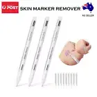 12PCs Magic Skin Marker Pen Eraser Cleaner Remover Microblading Tattoo Makeup AU