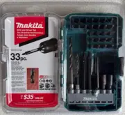 Makita T-01987 33 Piece Black Oxide Insert Drill Driver Bit Set
