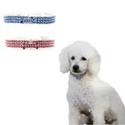 Pet Diamante Collar Adjustable Collar Bling