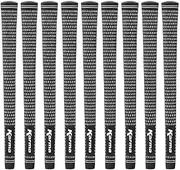 Karma Velour Golf Grips 9 Pack | Enough to Regrip Full Set of Irons & Wedges | Replace Worn Golf Club Grips, Save Strokes