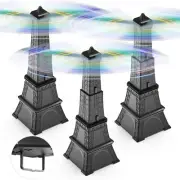 Fly Fans for Tables, 3 Pcs Foldable for Outdoor Tables, Fly Away Bug Repellent F