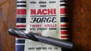 1X Japan NACHI HSS Stub Drill bit Imperial 15/64" 13/32" 7/16" 15/32"
