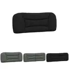 Headboard Cushion Dark Grey 107 cm King Single Fabric vidaXL