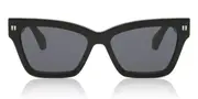 Off-White Off White CINCINNATI 1007 Men's Sunglasses Black Size 54