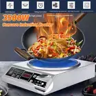 3500W 220V Concave Induction Cooker Commercial Kitchen Electric Wok Burner Stove