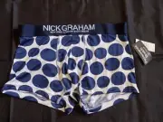 Nick Graham Polkadot Boxers. Size Medium. Nwt