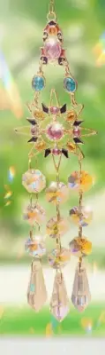 SD094A-Suncatcher, Sun Garden Window or Outdoor Hanging Multicolor Crystal Decor