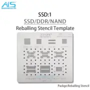 Amaoe SSD1 BGA Reballing Stencil Template for DDR SSD NAND Memory IC BGA96 BGA13