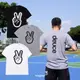 Deuce Brand Peace Tee 黑色 白色 灰色 大塗鴉LOGO 運動 訓練 短T【DE003】