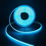16.4ft Waterproof COB LED Neon Strip Lights Flexible Home Car DIY Lamp 12V 24V