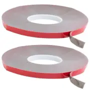 lot of 2 double sided sticky tape for Home auto Car Business Heavy duty adhesive