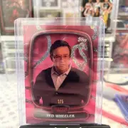 Stranger Things Topps 2025 High Tek Ted Wheeler /5 Vines