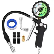 WNCGC Tire Inflator Pressure Gauge 100PSI Air Gauge Tire Pressure with Lockin...