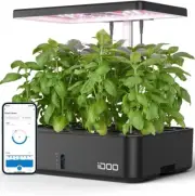 Wifi Smart Garden-12 Pods Hydroponics Growing System with APP Controlled Indoo
