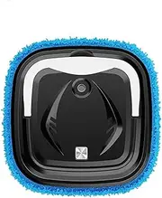 3 in1 Dry Wet Sweep Mop Robot， Vacuum Cleaner Rechargeable Smart Mopping Robot Spray Cleaner Home Mopping Intelligent Robot (Black)