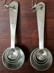 Measuring Spoon Sets 2 Stainless Steel