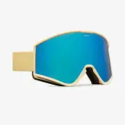 NWT Unisex Electric EK1 Snow Goggles $150 matte pollen/blue chrome lens