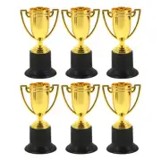 6pcs Trophy Birthday Party Favors Awards Academy Prize Kids Trophy