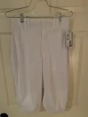 Champro Men’s Baseball Premium KNICKER CUT Pant BP10 Size XL Color: WHITE