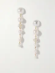 [Completedworks] Completedworks - + Net Sustain Recycled Gold Vermeil Pearl Earrings - One size One size Gold