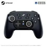 Hori Wireless Pad for Steam, Midnight Black, PC Gaming Controller Japan New
