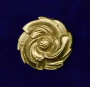 Rare TITANIC single Rosette Ornament cast directly from WSL ship