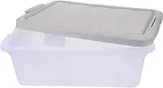 Storage Box with Lid Storage Boxes Desktop Dumpster Plastic Storage Bins for Clothes Clear Storage Containers