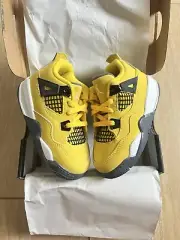 Jordan 4 Retro Lightning (2021) Toddler Size 8c - Aithentic & Free Shipping!